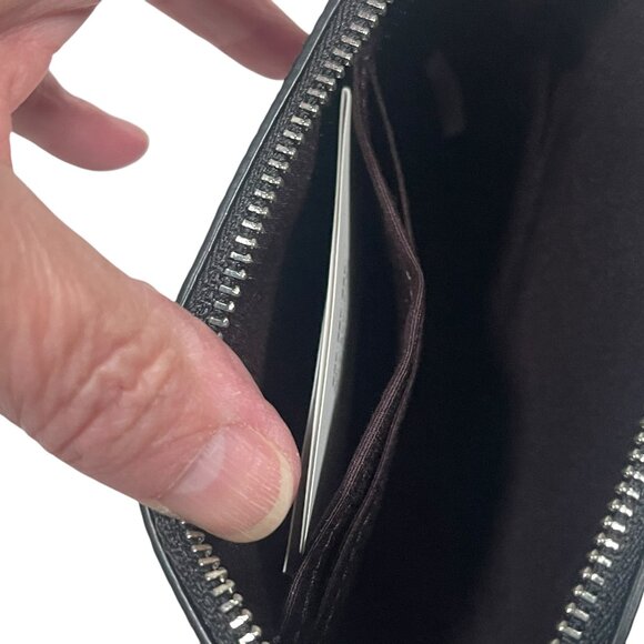 Coach Black Wristlet with Heart and Lightning Design - Picture 3 of 9